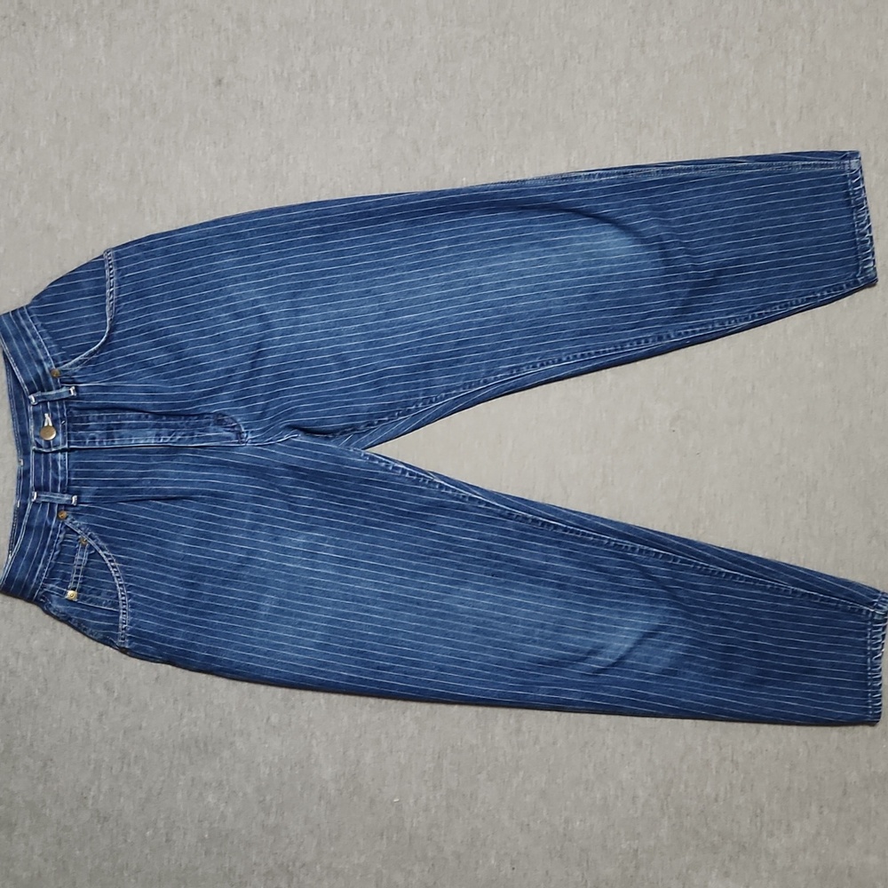 RARE!! Vintage Lee High Rise Baggy Relaxed Tapered Leg Western "Mom" Jeans - Picture 6 of 14